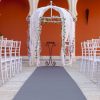 Moqueta gris oscuro para eventos y congresos