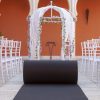 Moqueta negra para eventos y congresos