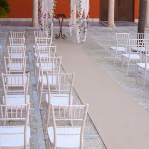 Moqueta beige para eventos y congresos