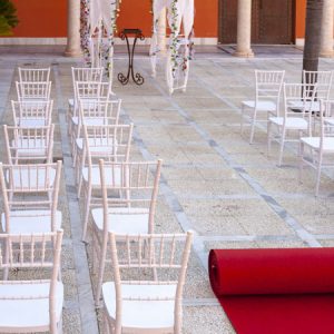 Moqueta rojo melier para eventos y congresos