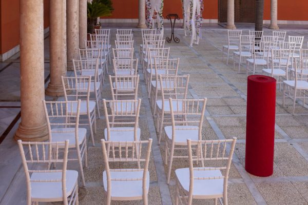 Moqueta rojo melier para eventos y congresos